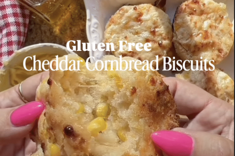 Gluten Free Cheddar Cornbread Biscuits (That No One Knows Are GF)