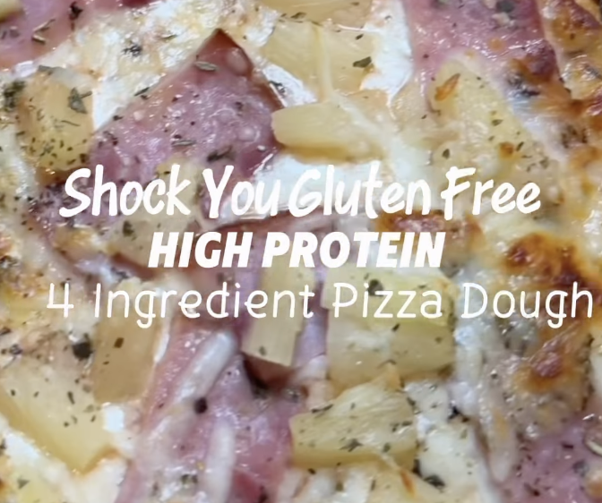 High-Protein Gluten Free Pizza Dough Recipe (Four Ingredients) Featured Image