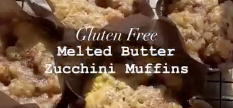 Gluten-Free Zucchini Muffins Two Ways (Butter or Cream Cheese)