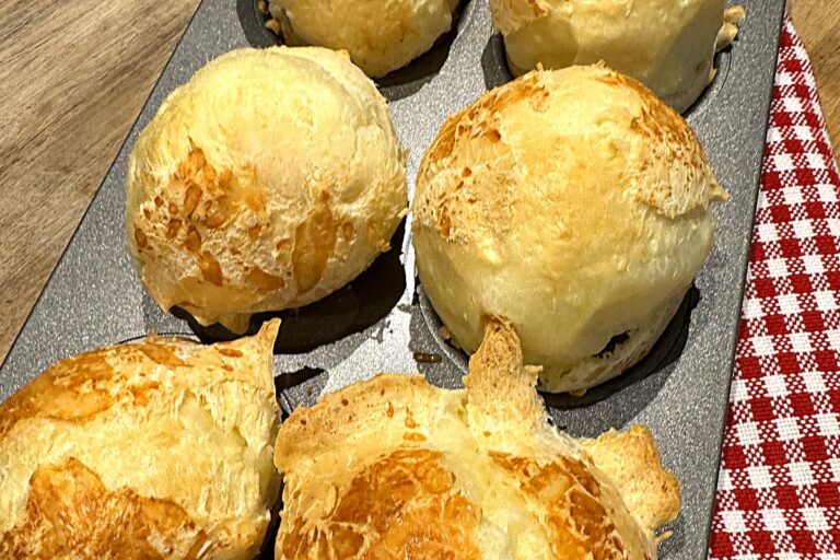 Gluten-Free Brazilian Cheese Bread in 20 Minutes (Blender Method)