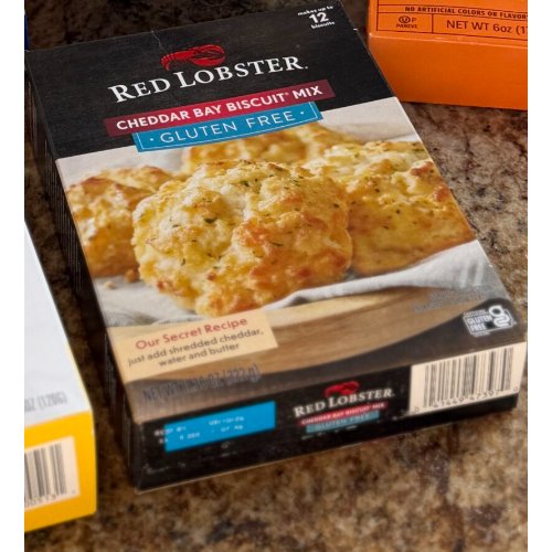 Red Lobster gluten-free Cheddar Bay biscuit mix