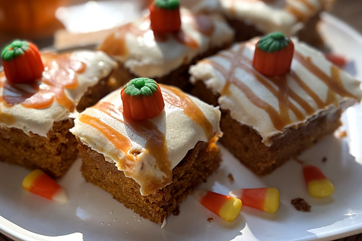 Gluten-free pumpkin bars
