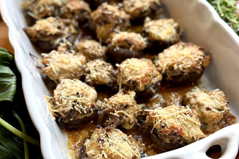 Gluten Free Sausage Mushroom Bites (So Good Nobody Cares They’re GF)