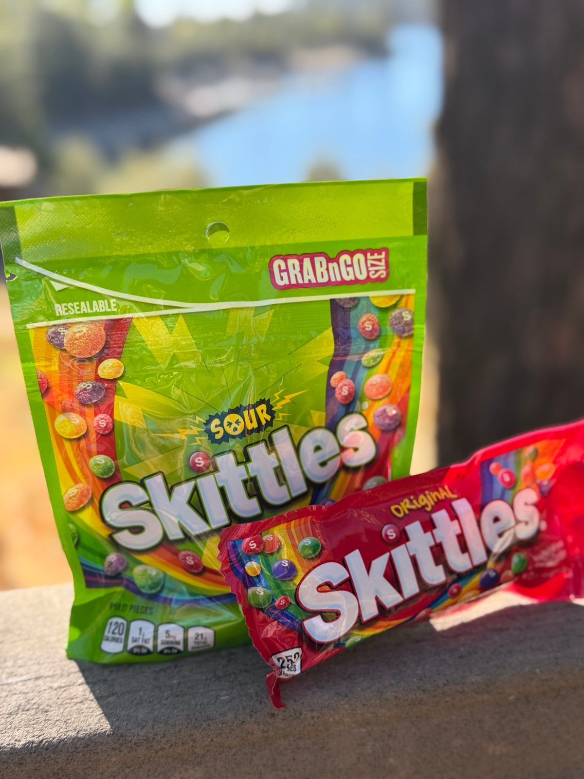 Sour Skittles and Original Skittles, gluten-free candy